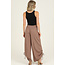 Angie Angie Cinched Side Leg Wide Pants (B3710)
