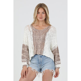 Angie Angie Crop Pullover (XHE55)