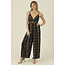 Angie Angie Jumpsuit w/ Slit Pant (B5957)