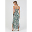 Angie Angie Keyhole Maxi Dress With Slit (F4B48)