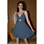 Angie Angie Keyhole Short Dress (C4143)