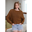 Angie Angie Open Knit Pullover (XHQ18)