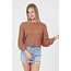 Angie Angie Open Knit Pullover (XHQ18)