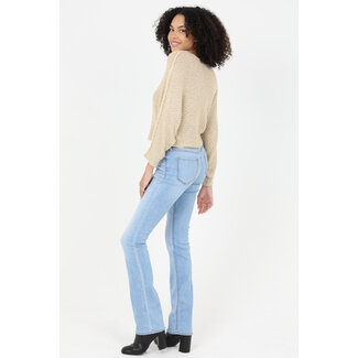 Angie Angie Open Knit Pullover (XHQ18)