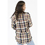 Angie Angie Plaid Flannel Fringe Hem (B2U78)