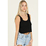 Angie Angie Rib Tank Top (X2DQ3)