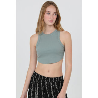 Angie Angie Ribbed Tank (X2DF1)