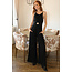 Angie Angie Scoop Neck Keyhole Jumpsuit (B5A77)