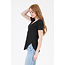 Angie Angie Scoop Neck Rounded Hem T-Shirt (X2AG8)