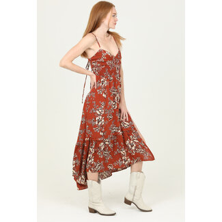 Angie Angie Spag Strap Sweetheart Dress (C4729)