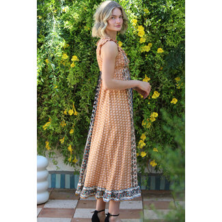 Angie Angie Sweetheart Ruffle Strap Dress (C4B75)