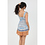 Angie Angie Tie Shoulder Short Dress (F4K25)