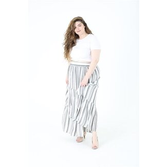 Angie Angie Tired Maxi Skirt (B9711)