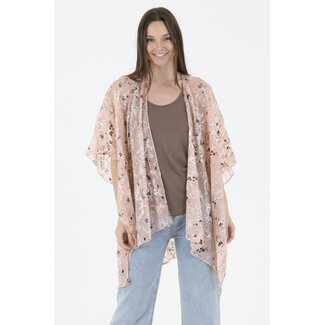 Angie Angie Velvet Burnout Kimono (X2DC9)