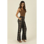 Angie Angie Wide Leg Pant With Slit (B3560)