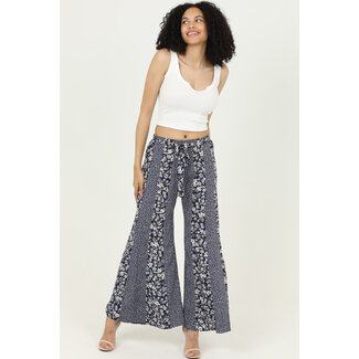 Angie Angie Wide Leg Tie Front Pant (25S76)