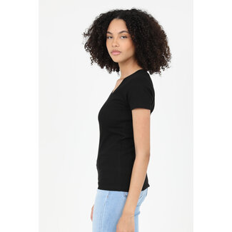 Angie Basic V-neck Tee Shirt (X2731)