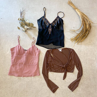 Angie In Three’s Y2K Tops