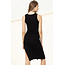 Double Zero Double Zero Ribbed Dress With Slit (DZ22E373)