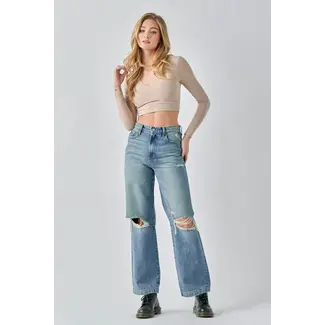 Hidden Hidden Logan High Rise Dad Jean (HD9150D-VT)