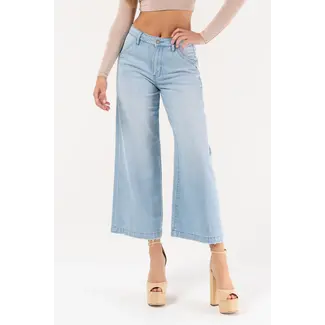 Hidden Hidden Nori Cropped Wide Leg Trouser (HD9204C)