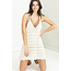 HYFVE Hyfve Backless Crochet Mini Dress (HF23F426)