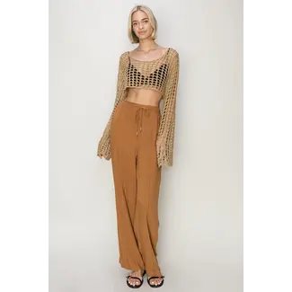 HYFVE Hyfve Open Stitch Long Sleeve Top (HF24E556)