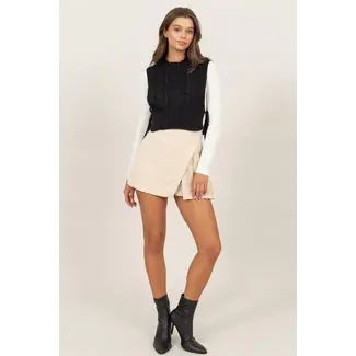 HYFVE Hyfve Side Tie Sweater Vest (HF24F069)