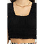HYFVE Hyfve SS Ruched Crop Top (HF23A959)