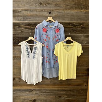 In Three’s Summer Lovin’ Tops