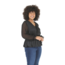 Angie Angie Plus Sheer Sleeves Lace Up Top (P9Z38)