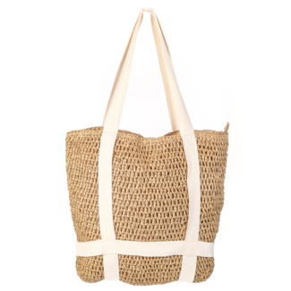 Fame Straw Braided Hat Holder Tote Bag (MMA8056)